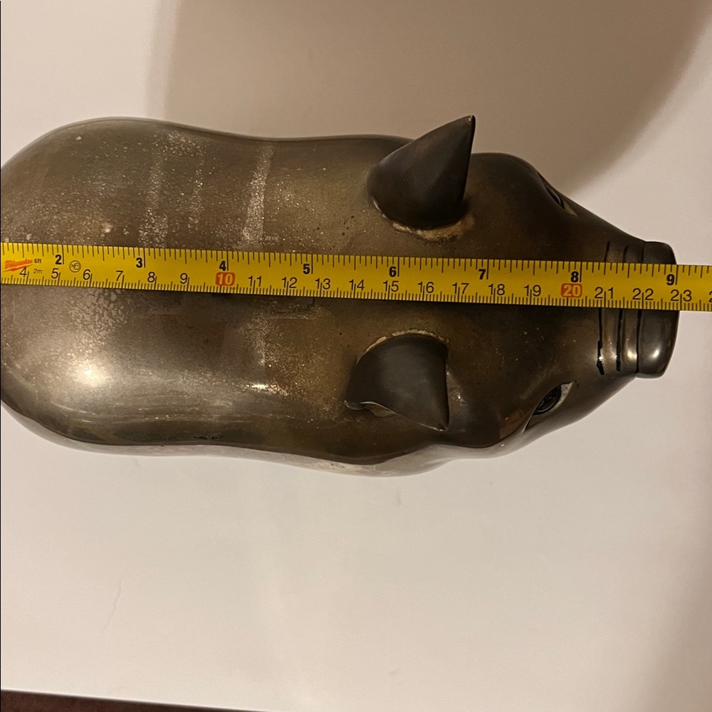 Godinger Silver Art Vintage Big Piggy Bank - Picture 9 of 10